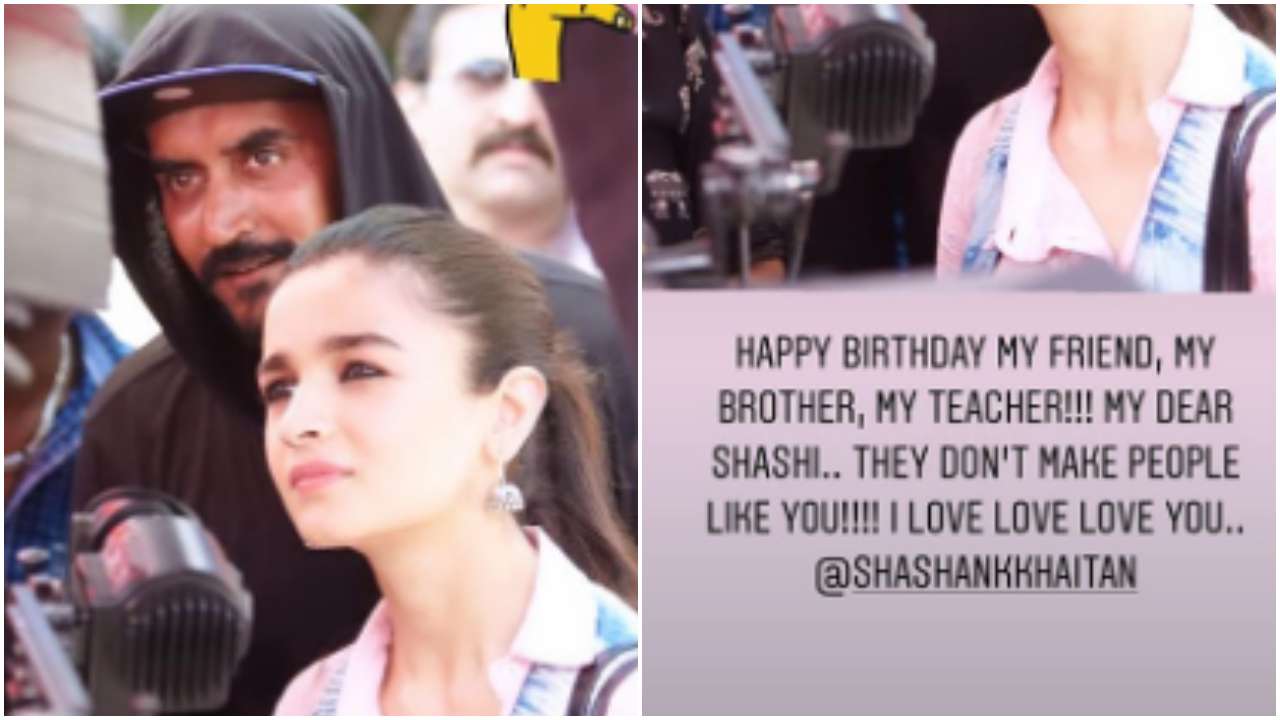 Alia Bhatt had the sweetest wish for her director!