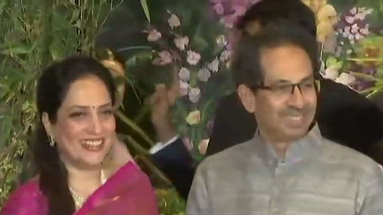 Uddhav Thackeray and Rashmi Thackeray