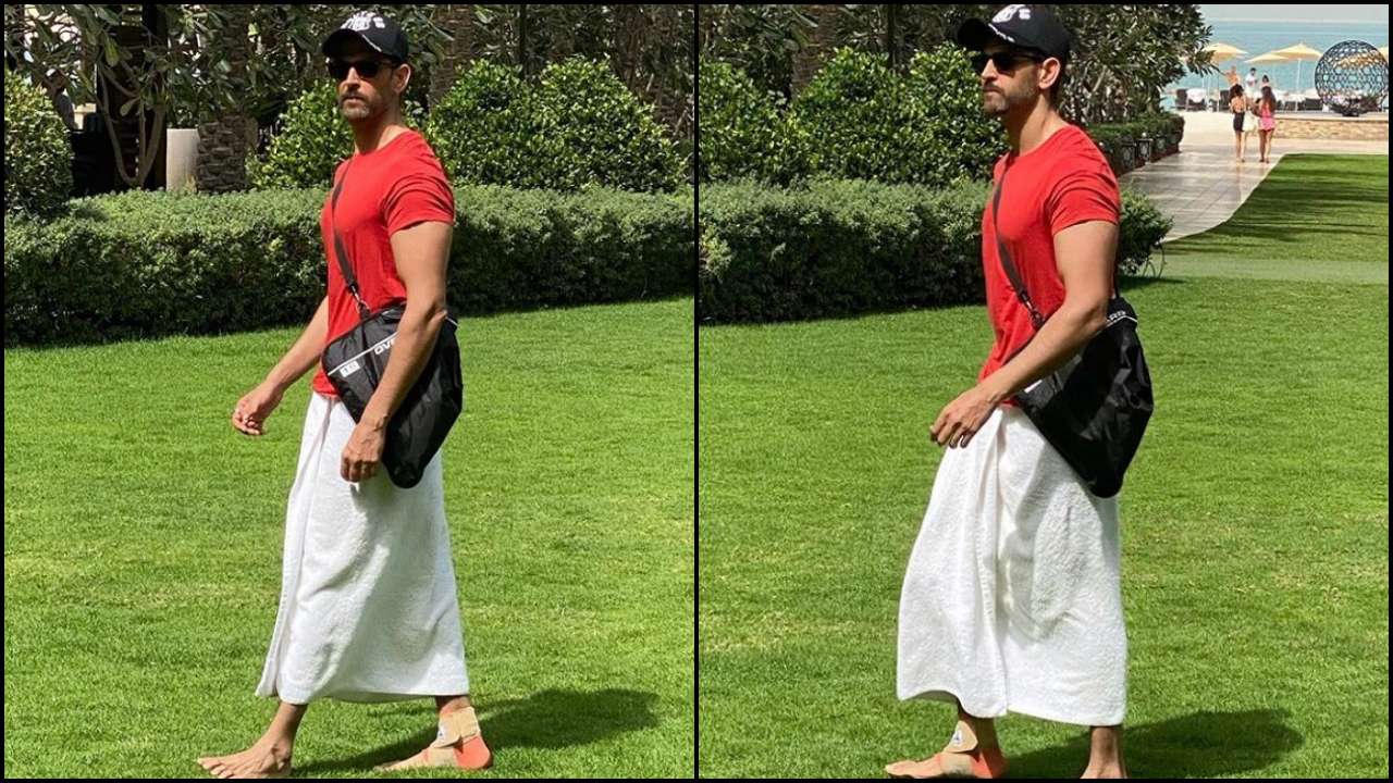 Hrithik Roshan has his own 'towel series', calls Ranveer Singh an inspiration