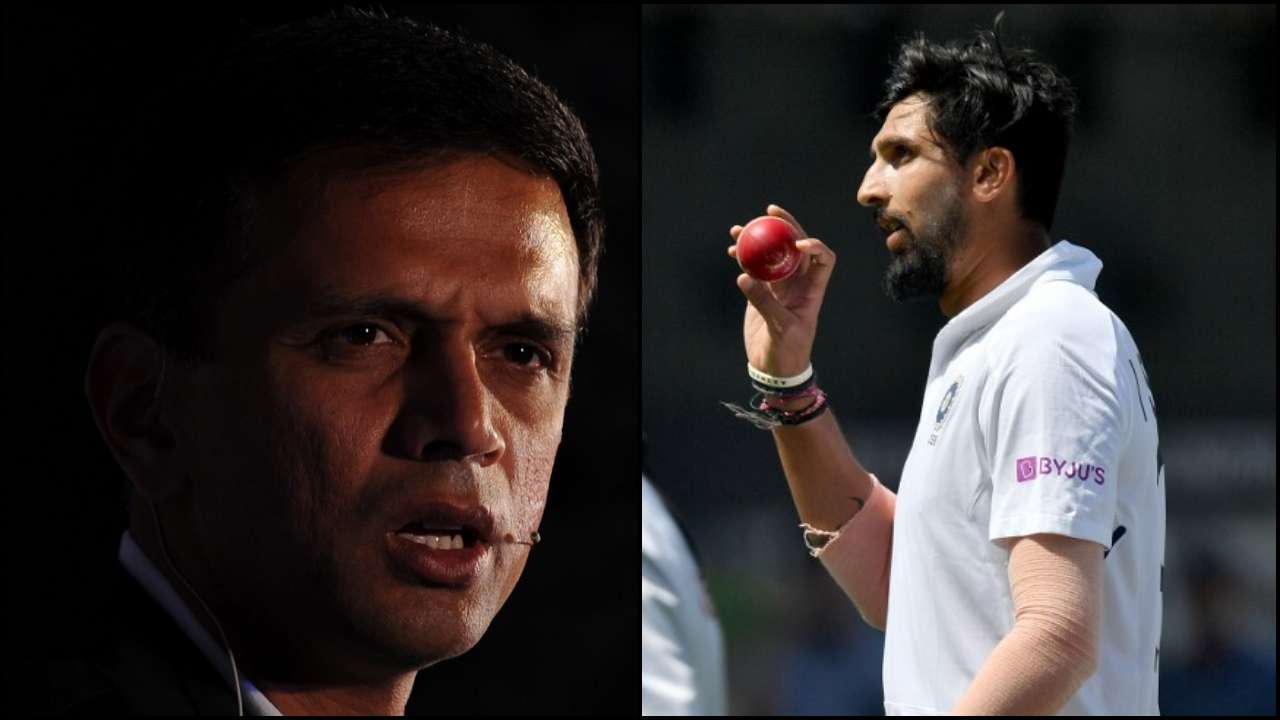 Rahul Dravid and Ishant Sharma