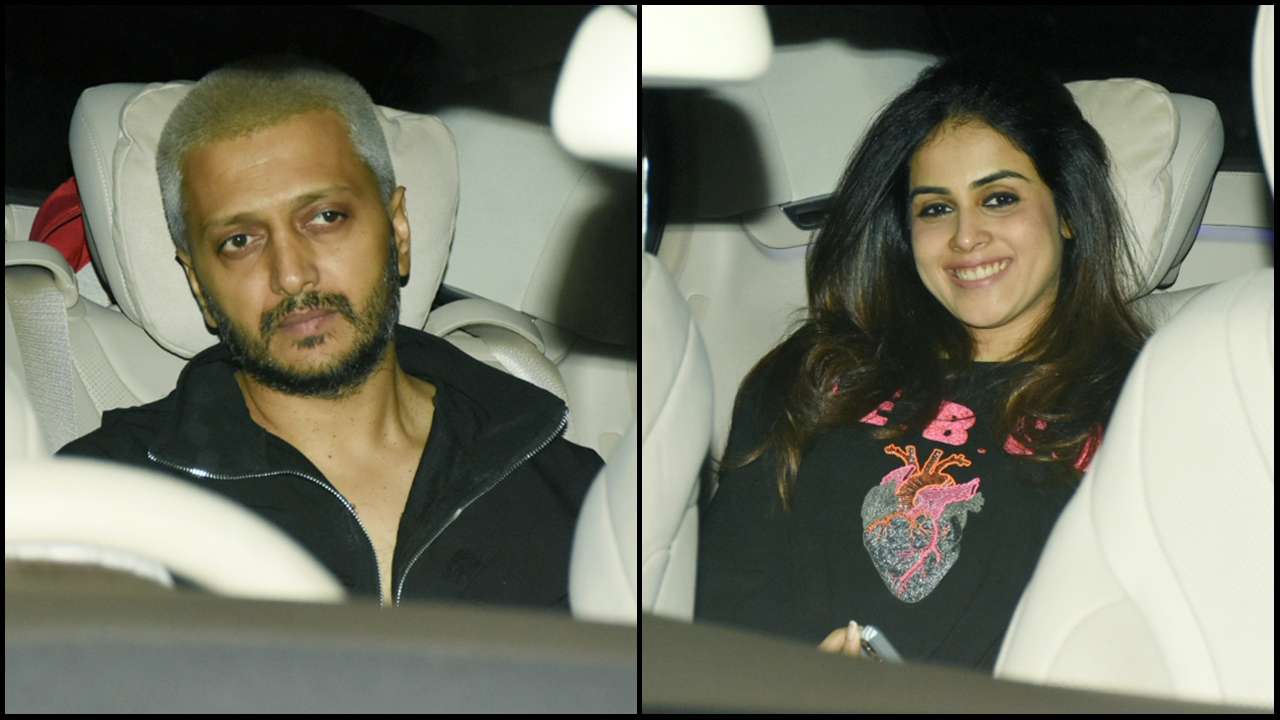 Riteish Deshmukh-Genelia D'Souza