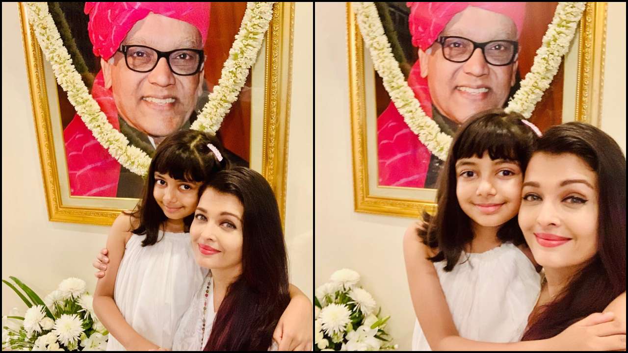 Aishwarya Rai Bachchan, daughter Aaradhya remember Krishnaraj Rai on his  third death anniversary