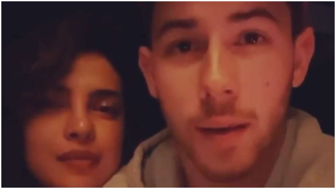 Priyanka Chopra And Akshey Sex Xxx - Watch: Priyanka Chopra, Nick Jonas give glimpse into day 10 of  self-quaratine