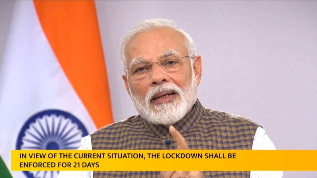 Break The Chain Pm Modi Declares 21 Day Complete Nationwide Lockdown To Combat Coronavirus Full Text