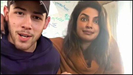 Priyanka Chopra cannot stop playing with Nick Jonas' ears in new VIRAL video