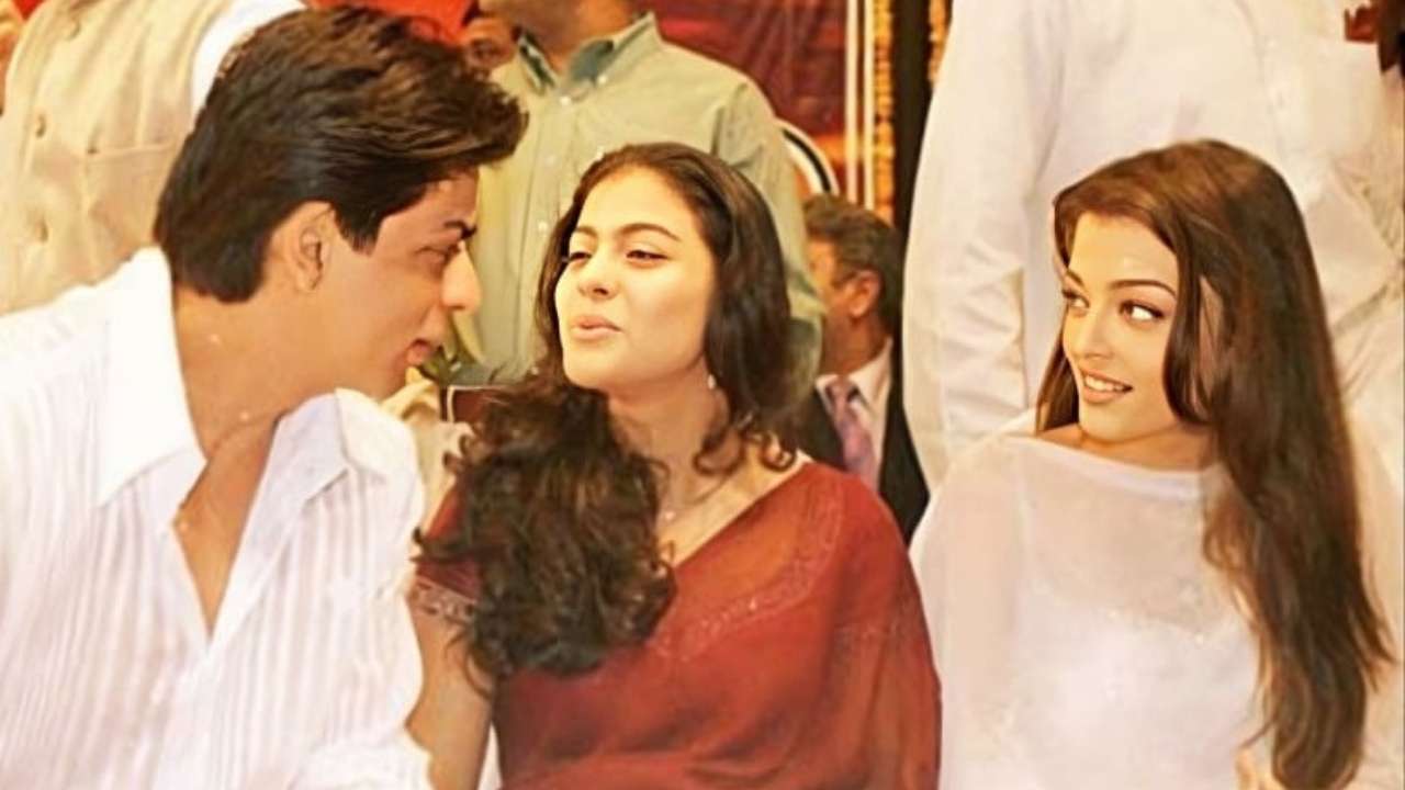 Photos: When Kajol left Shah Rukh Khan and Aishwarya Rai Bachchan in splits  at 2002 event