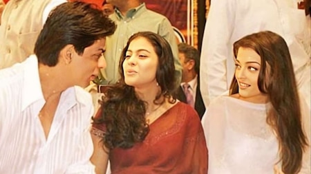 When Shah Rukh Khan and Aishwarya Rai Bachchan were all ears for Kajol