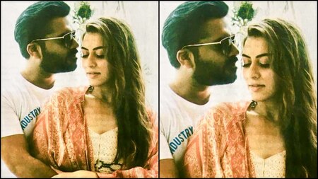 New still of Simbu and Hansika Motwani from 'Maha' hits the internet