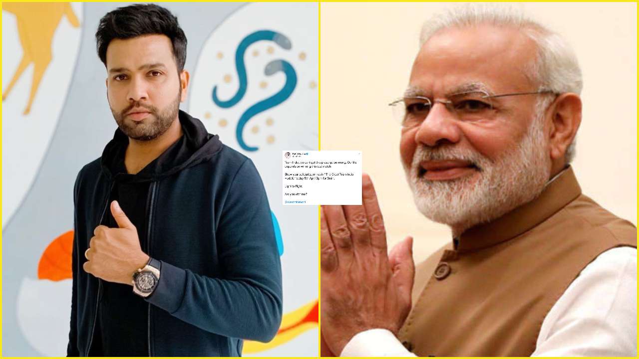 Rohit Sharma, PM Modi