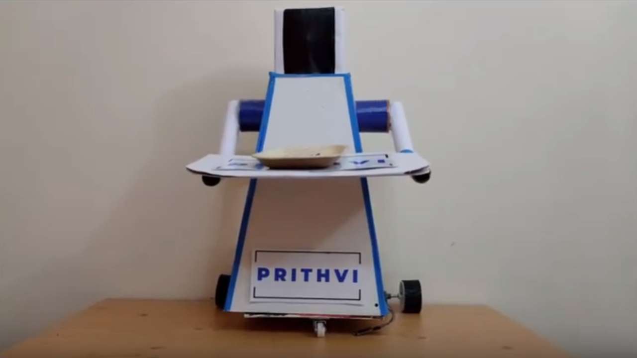 Coronavirus: Delhi teens develop robot to deliver food, medicines to COVID-19 patients in hospitals, quarantine centres