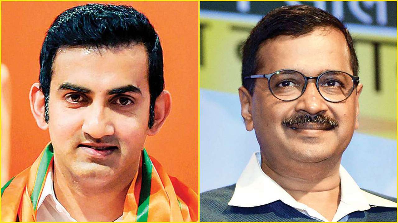 Gautam Gambhir, Arvind Kejriwal