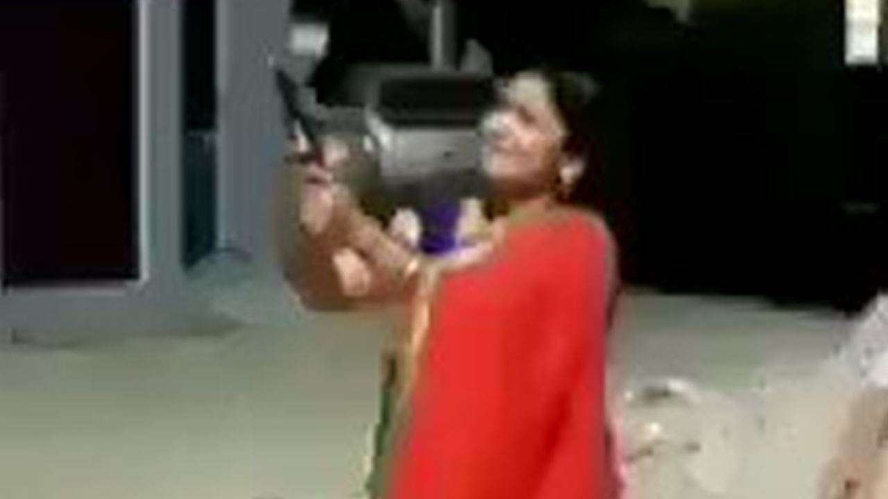 A screengrab from the video