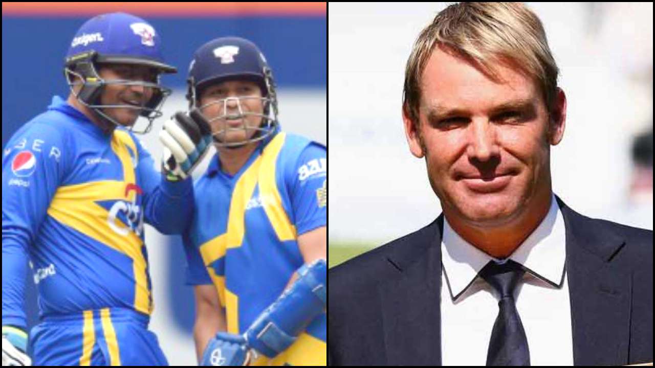 Shane Warne, Sachin Tendulkar and Sehwag
