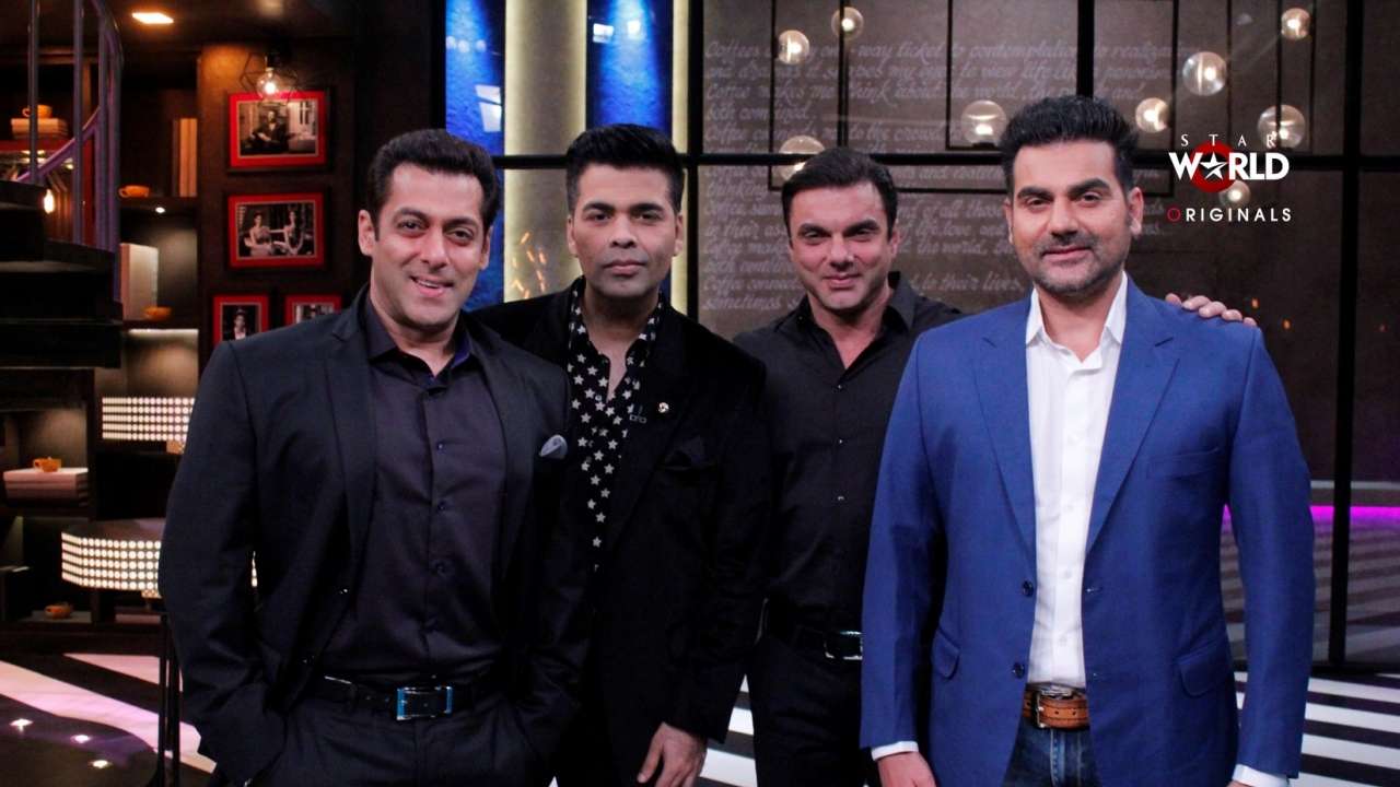 Când Khans a înfățișat canapeaua pentru cel de-al 100-lea episod al show-ului de chat When the Khans graced the couch for the chat show’s 100th episode