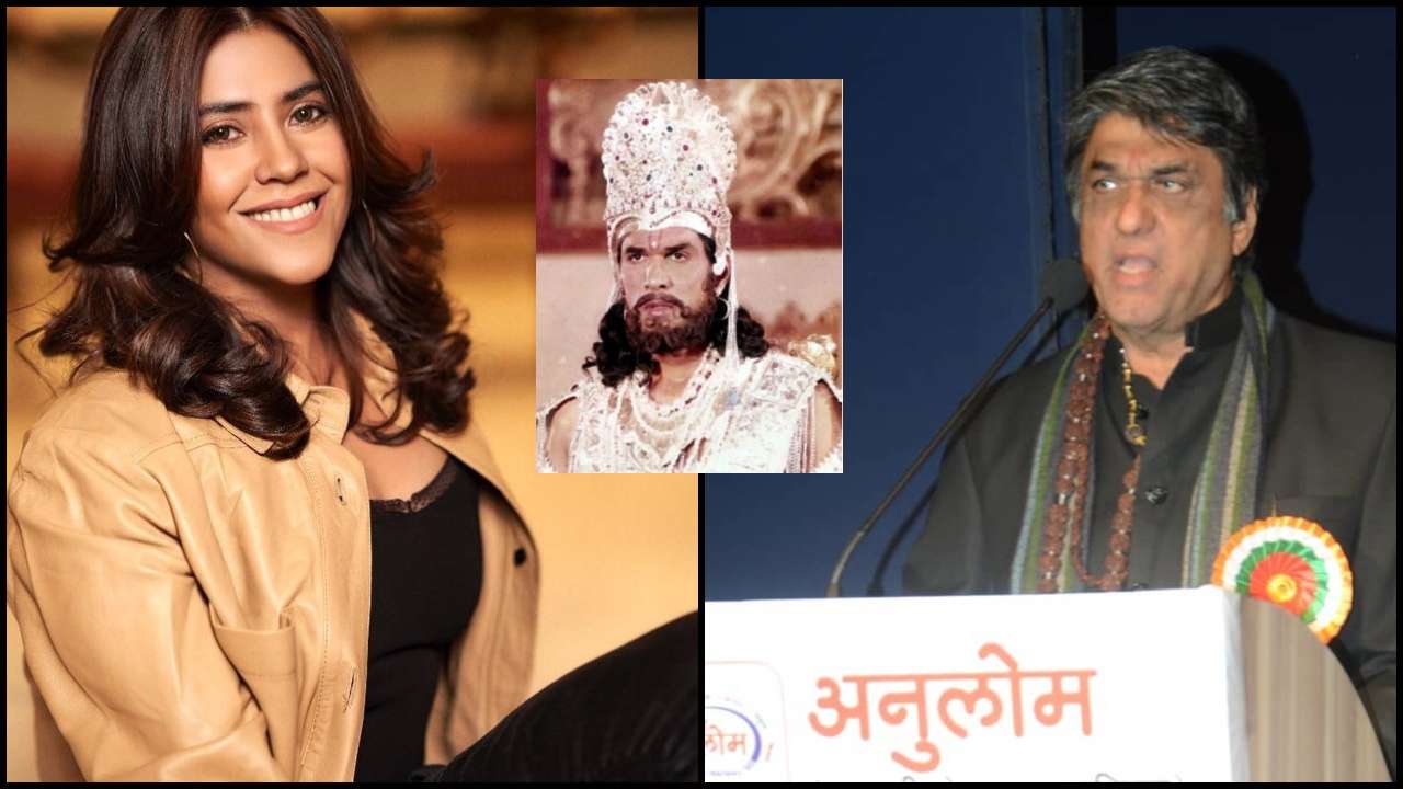 Actors were flaunting six-packs abs': 'Bhishma Pitamah' Mukesh Khanna slams  Ekta Kapoor's version of 'Mahabharat'