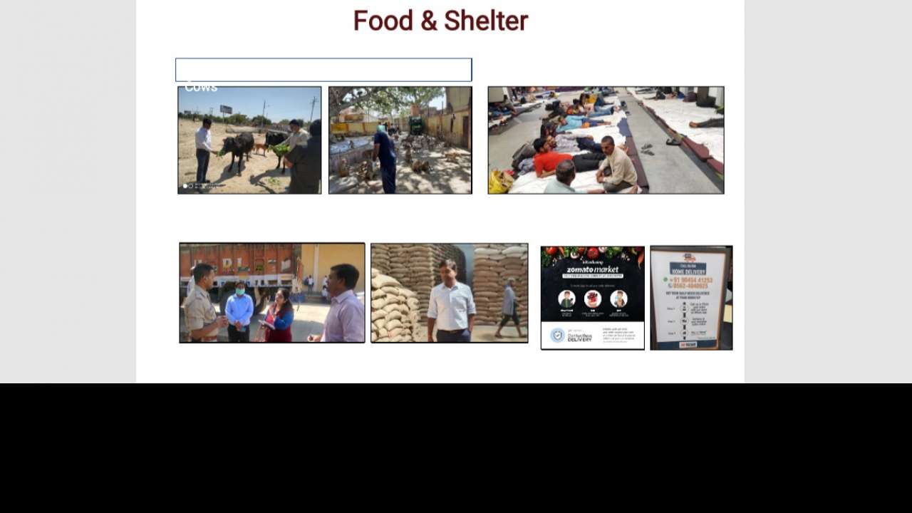 Food & Shelter