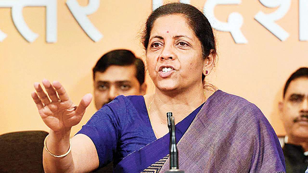 File photo of Finance Minister Nirmala Sitharaman