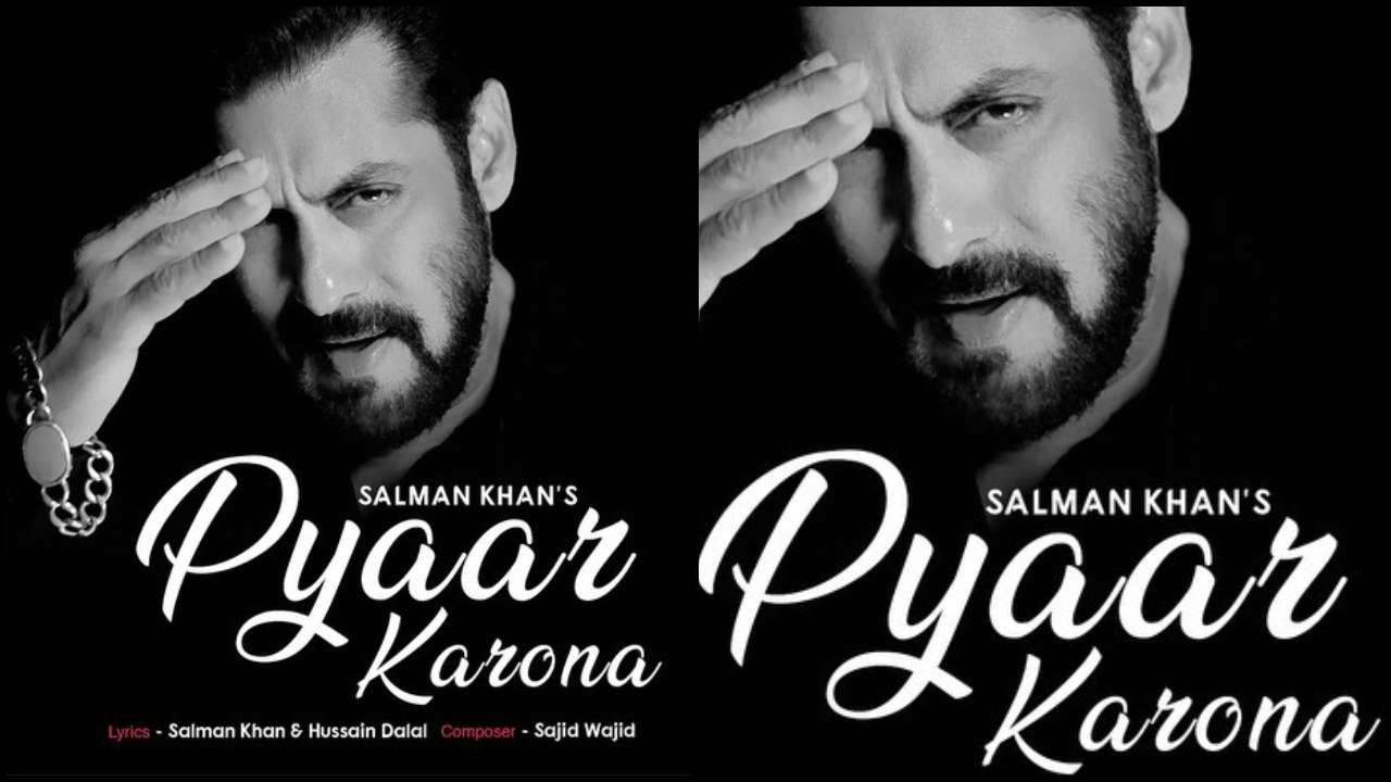 Salman Khan gives first glimpse into 'Pyaar Karona'