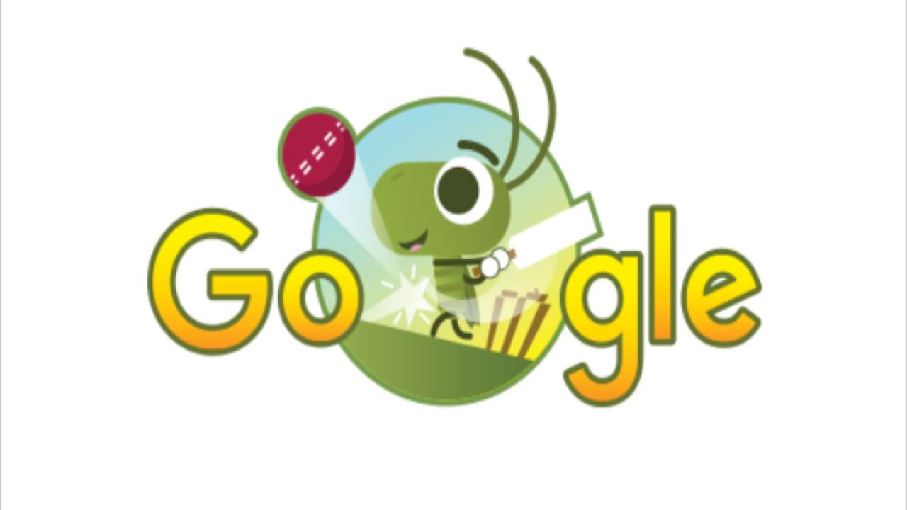google doodle is back with cricket