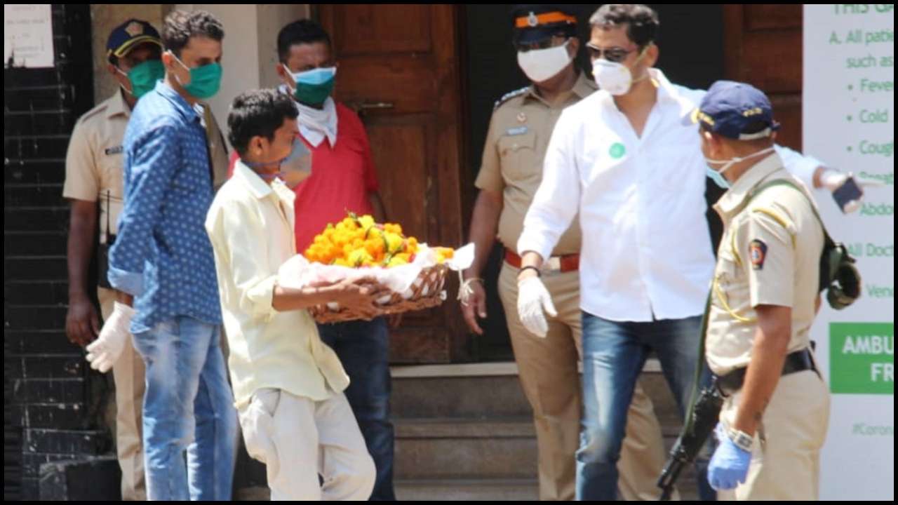 Flower vendor headed to funeral