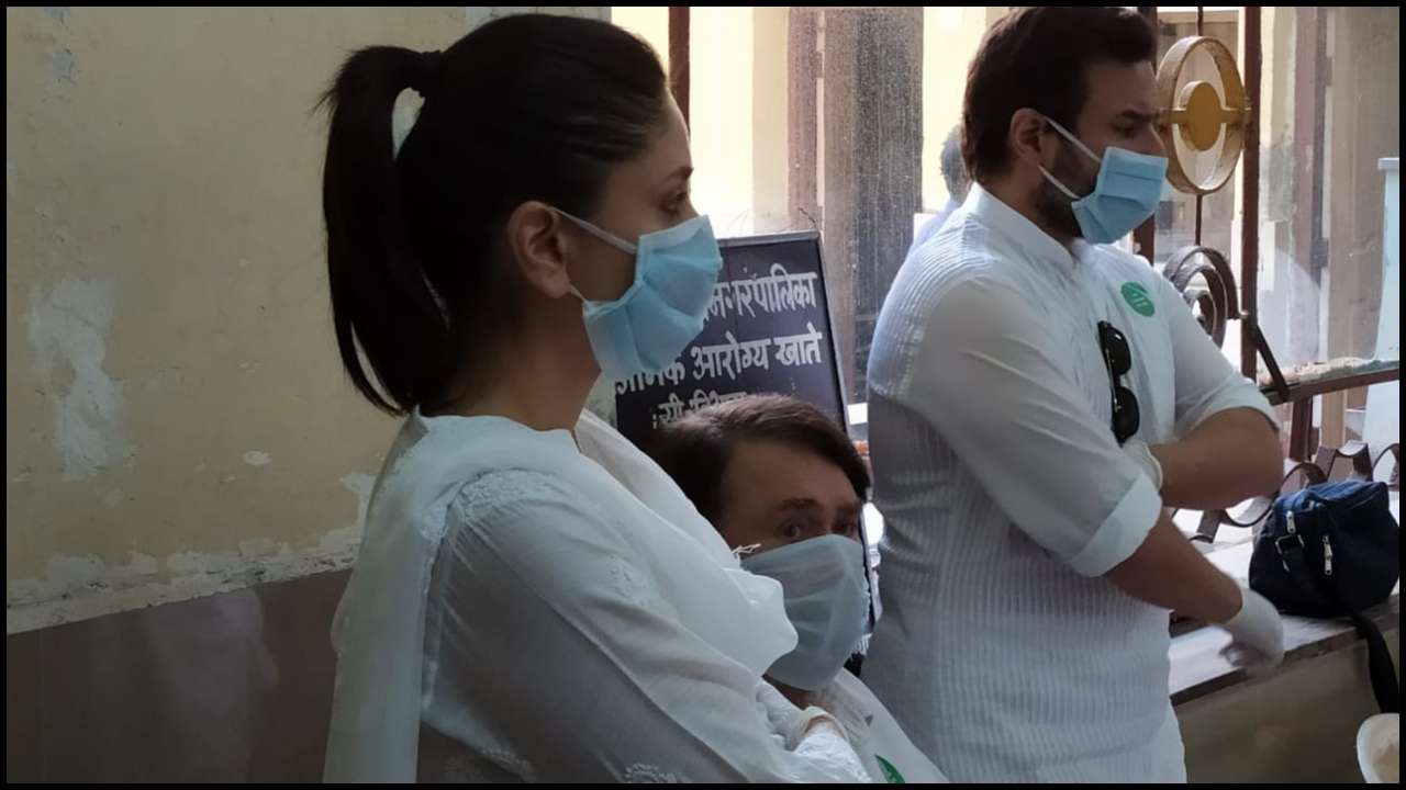 Saif Ali Khan, Kareena Kapoor Khan and Randhir Kapoor