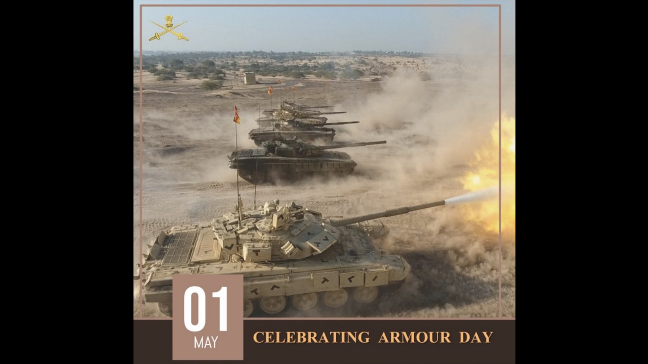 Armoured Corps of Indian Army celebrates its 82nd Armour Day; Gen MM