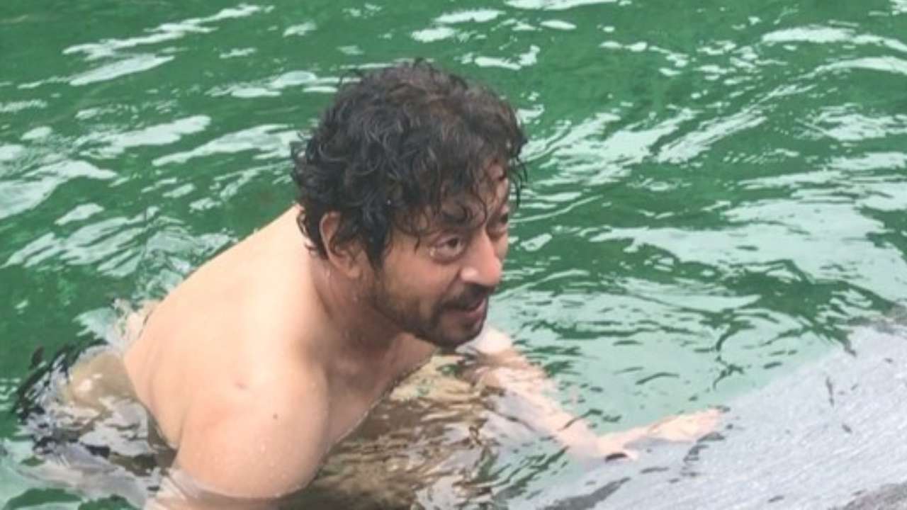 Watch: Babil Khan shares unseen videos of Irrfan Khan diving in freezing cold river