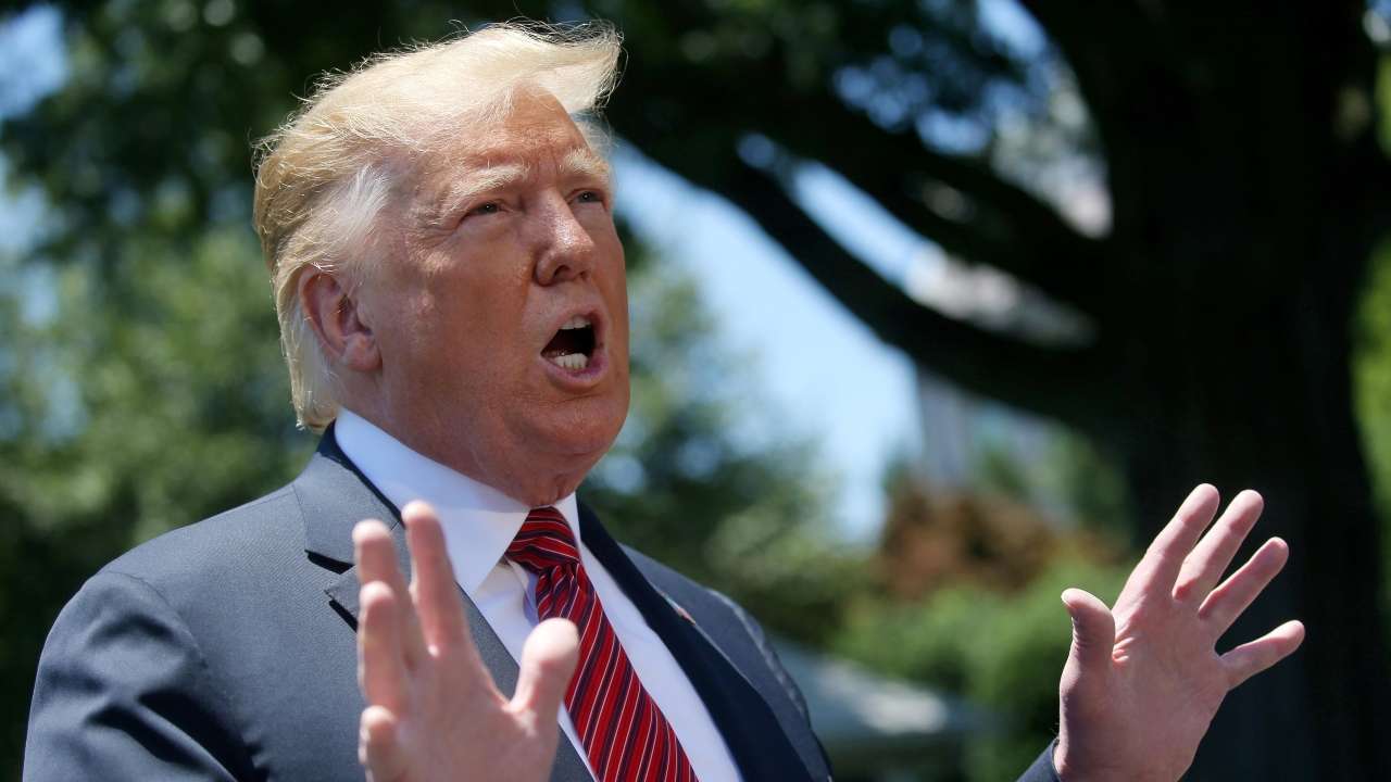 US President Donald Trump