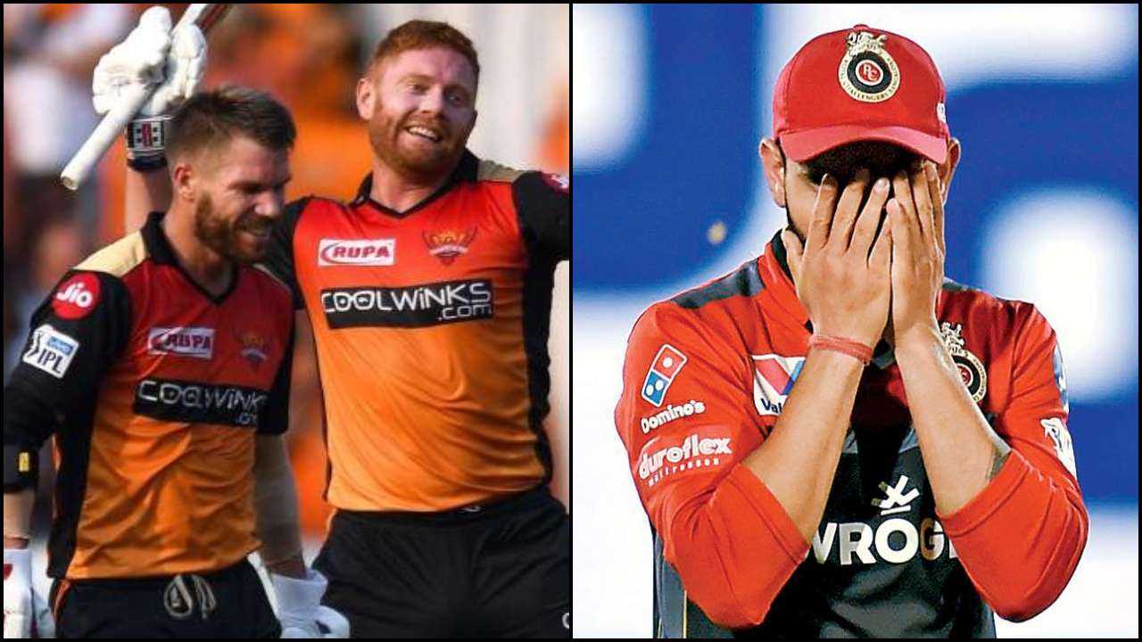 David Warner, Jonny Bairstow and Virat Kohli
