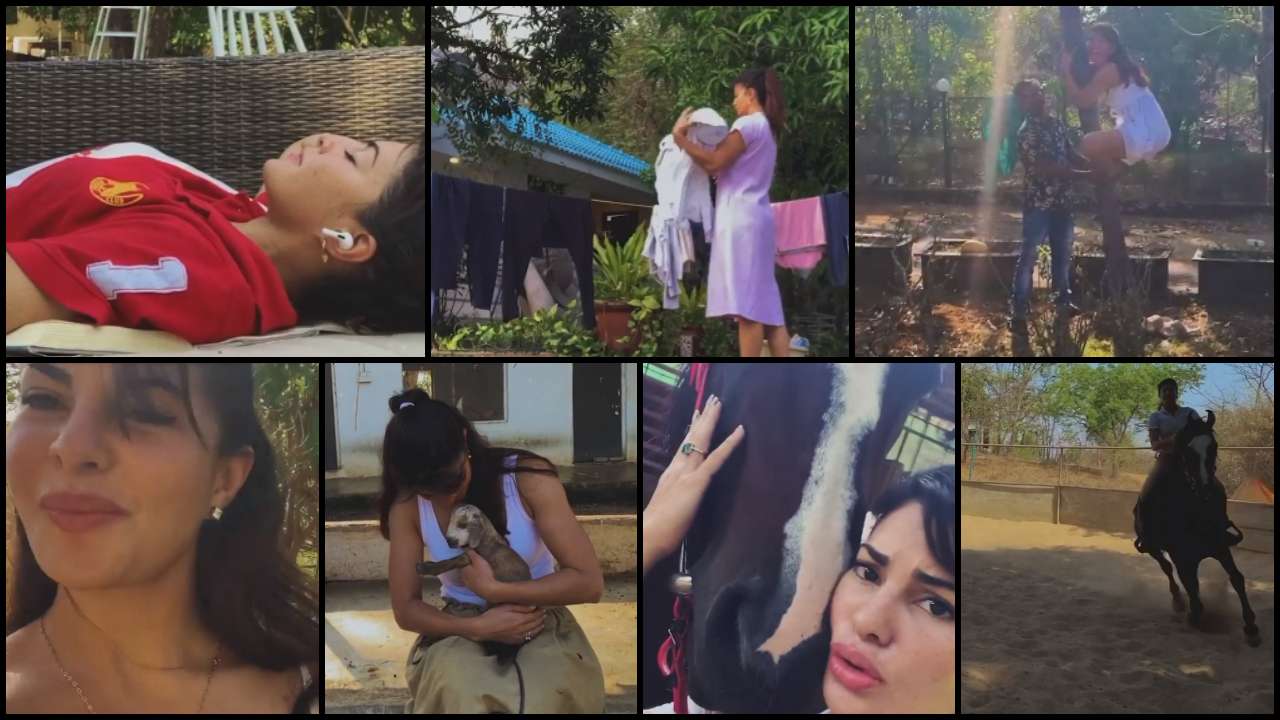 Video A Day Into Jacqueline Fernandez S Life At Salman Khan S Farmhouse