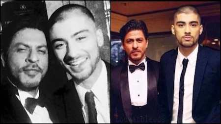 When Shah Rukh Khan and Zayn Malik met for the first time at Asian Awards in London