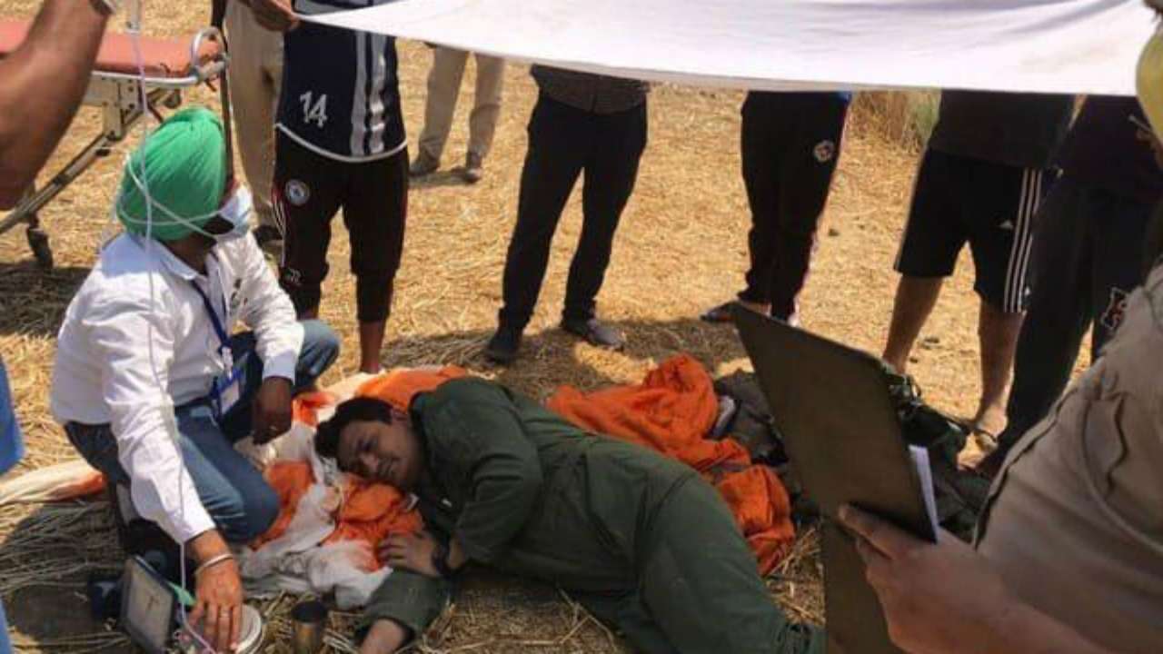 A Mig-21 of IAF crashed in Punjab on Friday