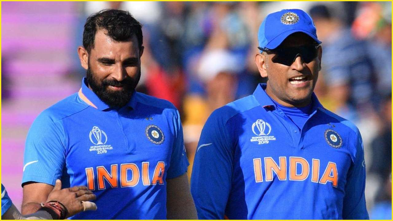 Mohammed Shami and MS Dhoni
