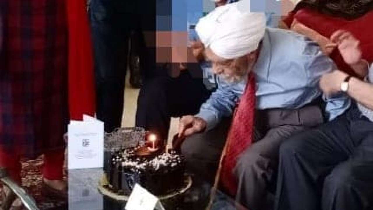 Retired Air Commodore Malik Singh Khera