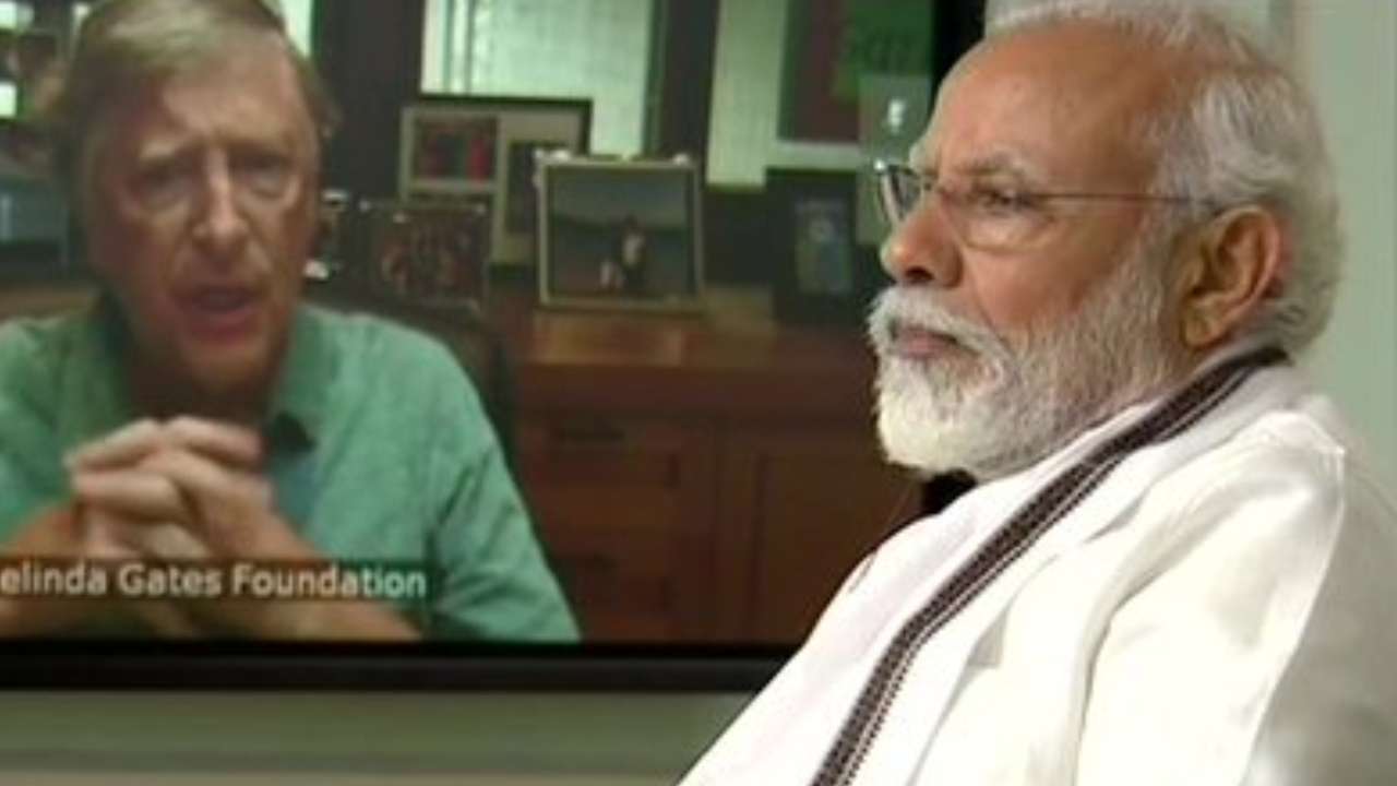 PM Modi and Bill Gates