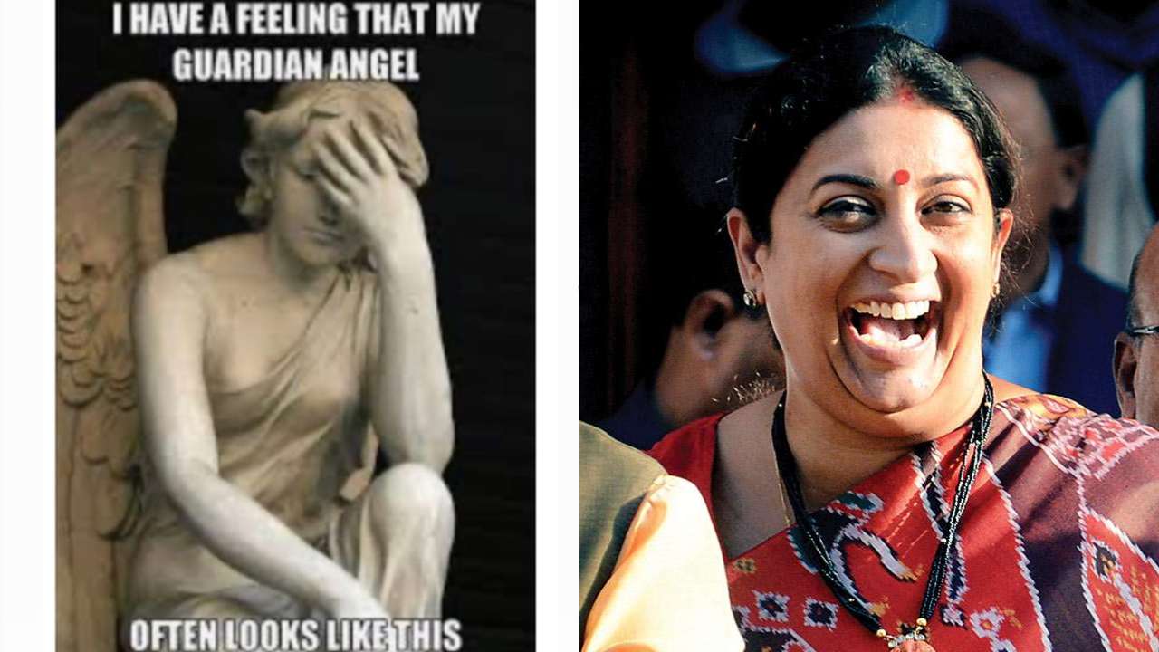 Smriti Irani's hilarious Instagram story shows her sense of humour is on point