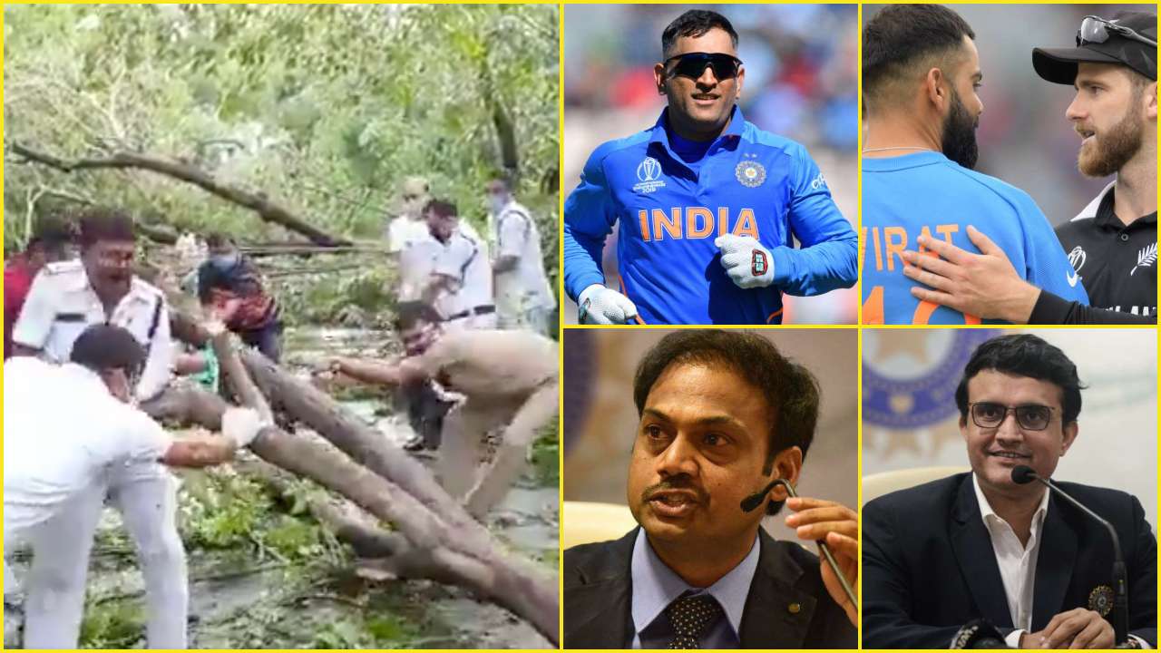 Sourav Ganguly, Virat Kohli, Kane Williamson, MSK Prasad, MS Dhoni,
