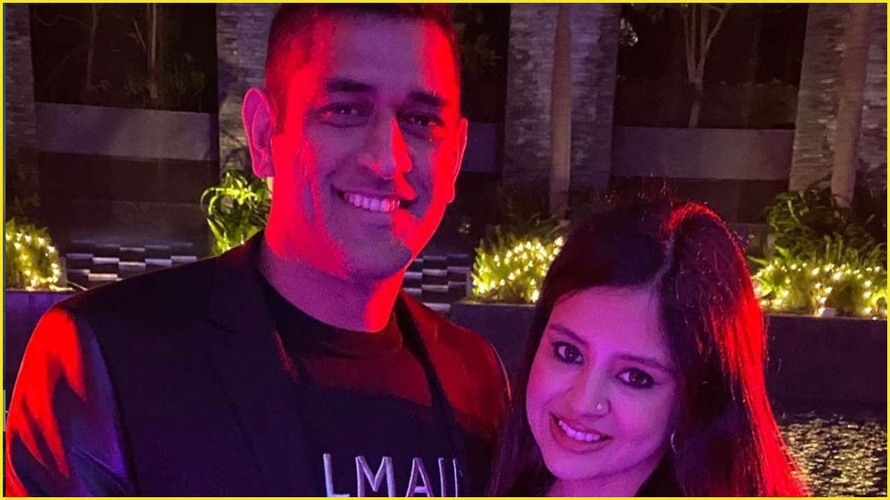 Sakshi and MS Dhoni