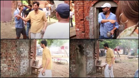 'Yeh Deewar Kab Tootegi': Watch Ayushmann Khurrana's BTS video from 'Gulabo Sitabo' wall-breaking scene