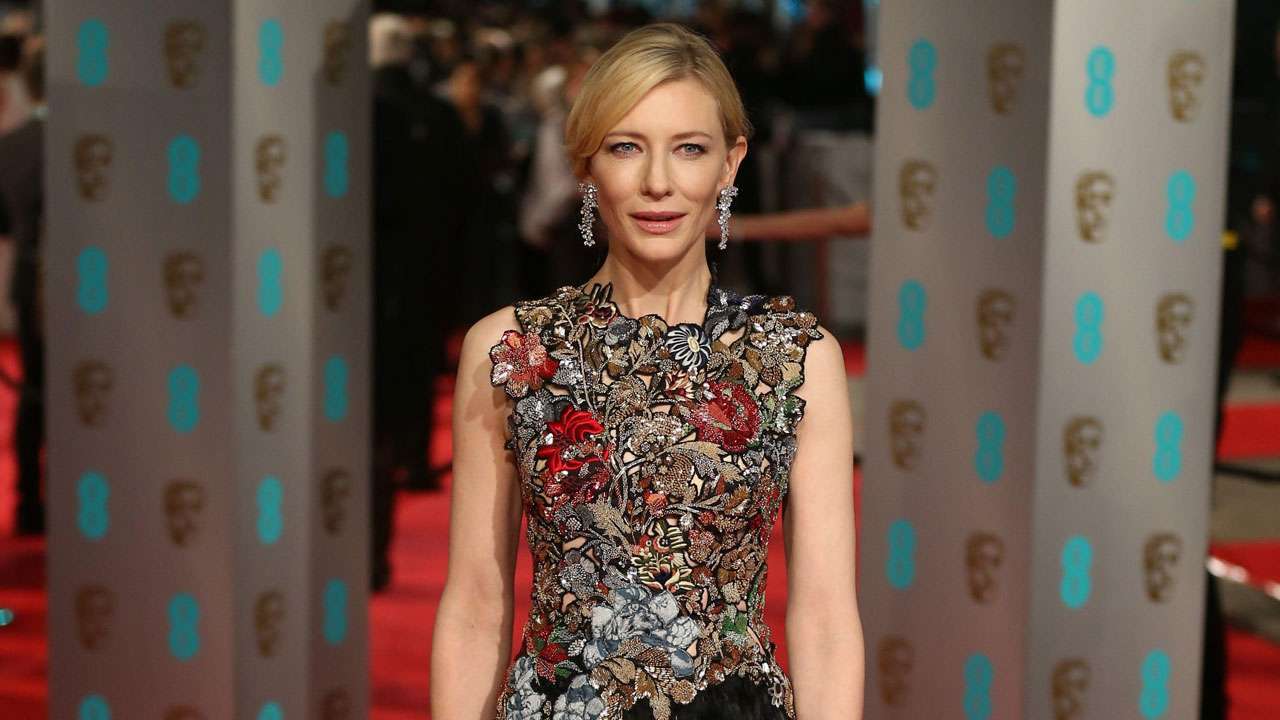 Had a bit of chainsaw accident which sounds very exciting but it wasn't: Cate Blanchett