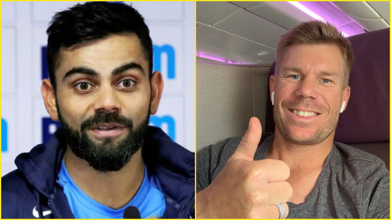 David Warner and Virat Kohli