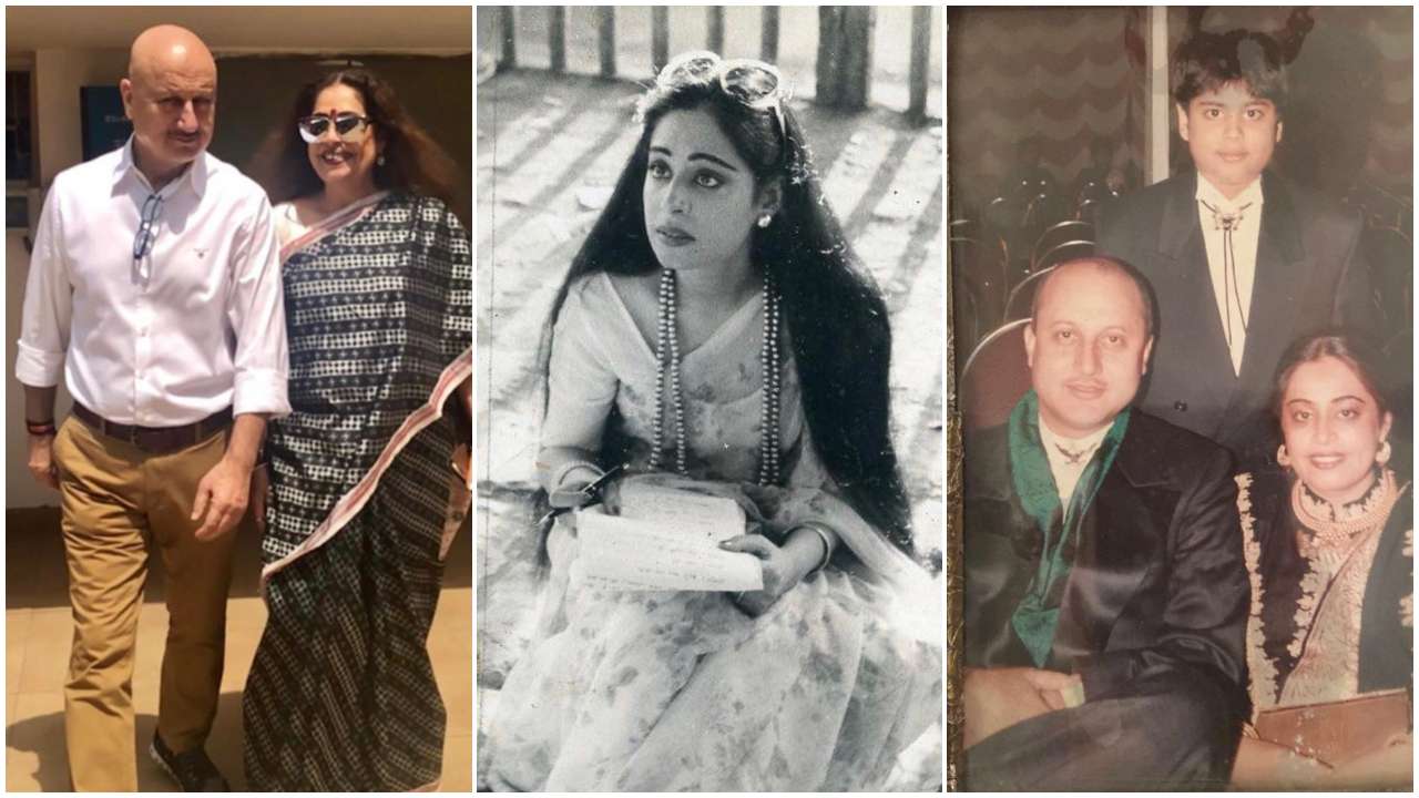 Anupam Kher shares sweet throwback memories with Kirron Kher on her  birthday, says 'miss you, will meet you soon'