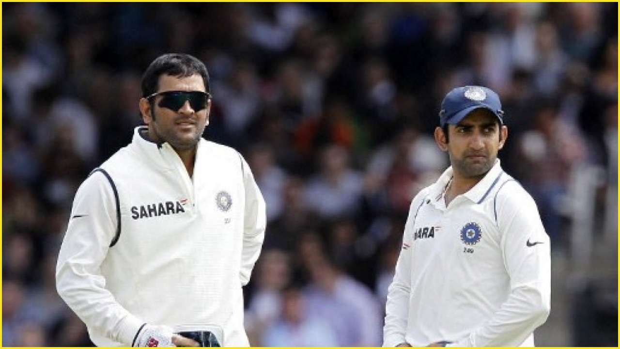MS Dhoni and Gautam Gambhir