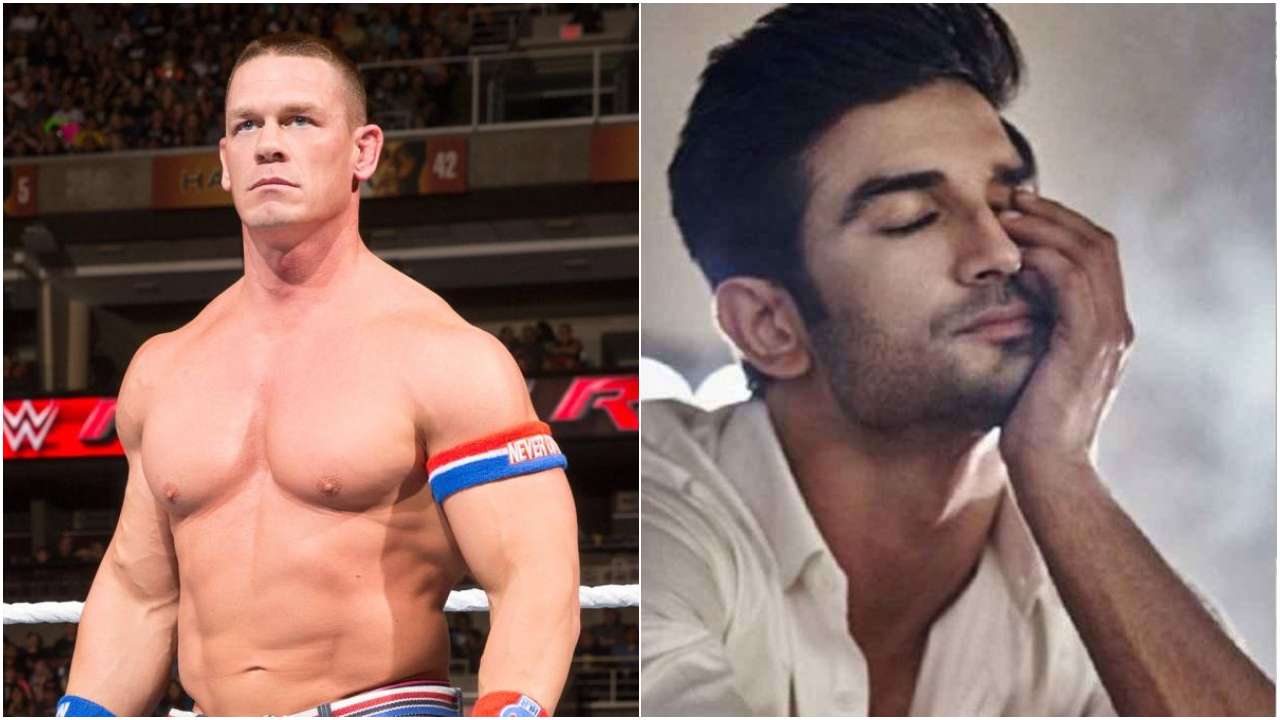 John Cena pays tribute to Sushant Singh Rajput; see pic