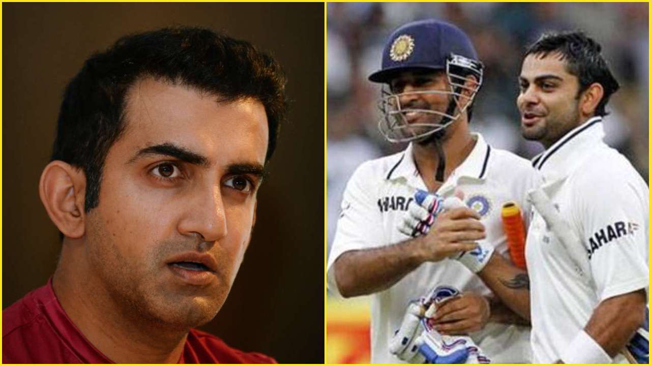 Gautam Gambhir, MS Dhoni, Virat Kohli