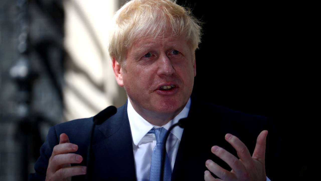 British PM Boris Johnson