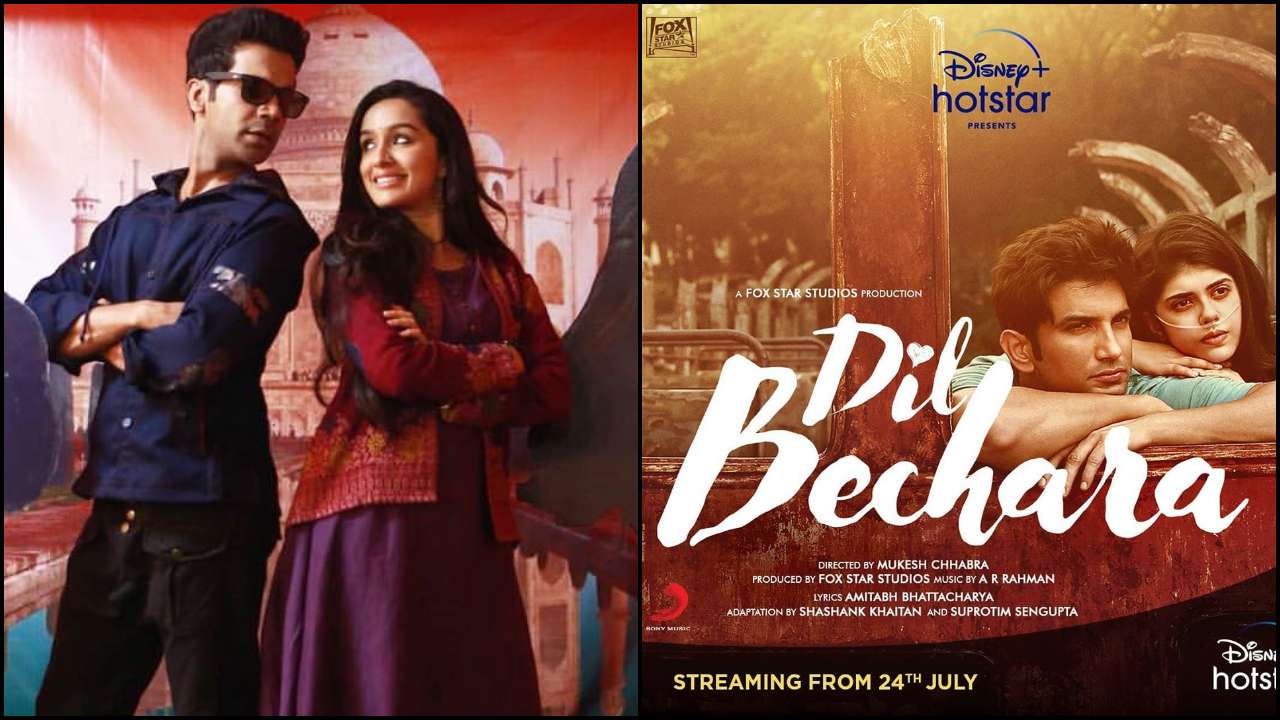 Rajkummar Rao, Shraddha Kapoor, Kartik Aaryan all hearts for Sushant Singh Rajput's final film 'Dil Bechara' poster