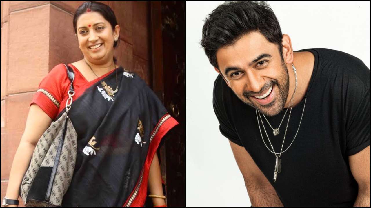 He Struggled And Survived Smriti Irani Showers Love Praises On Brother From Another Mother Amit Sadh