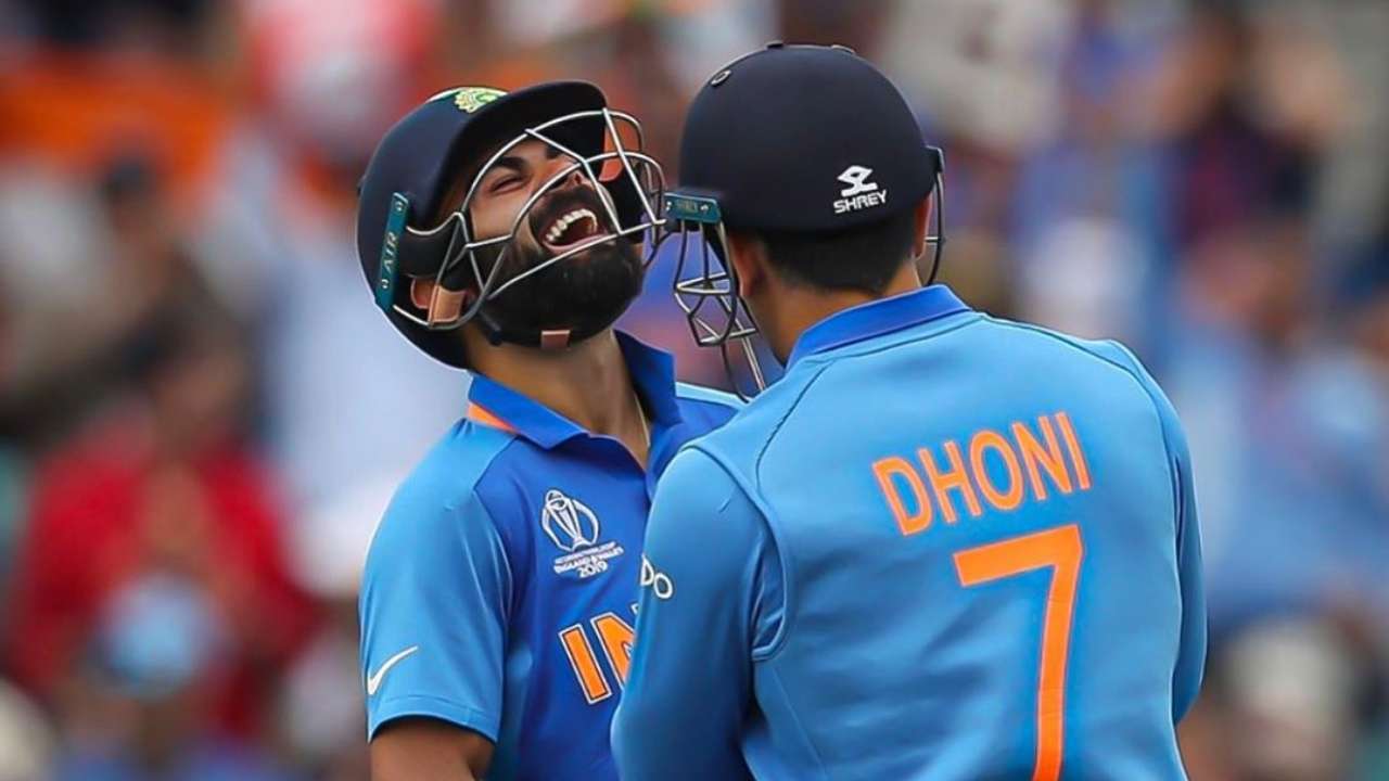 Virat Kohli and MS Dhoni