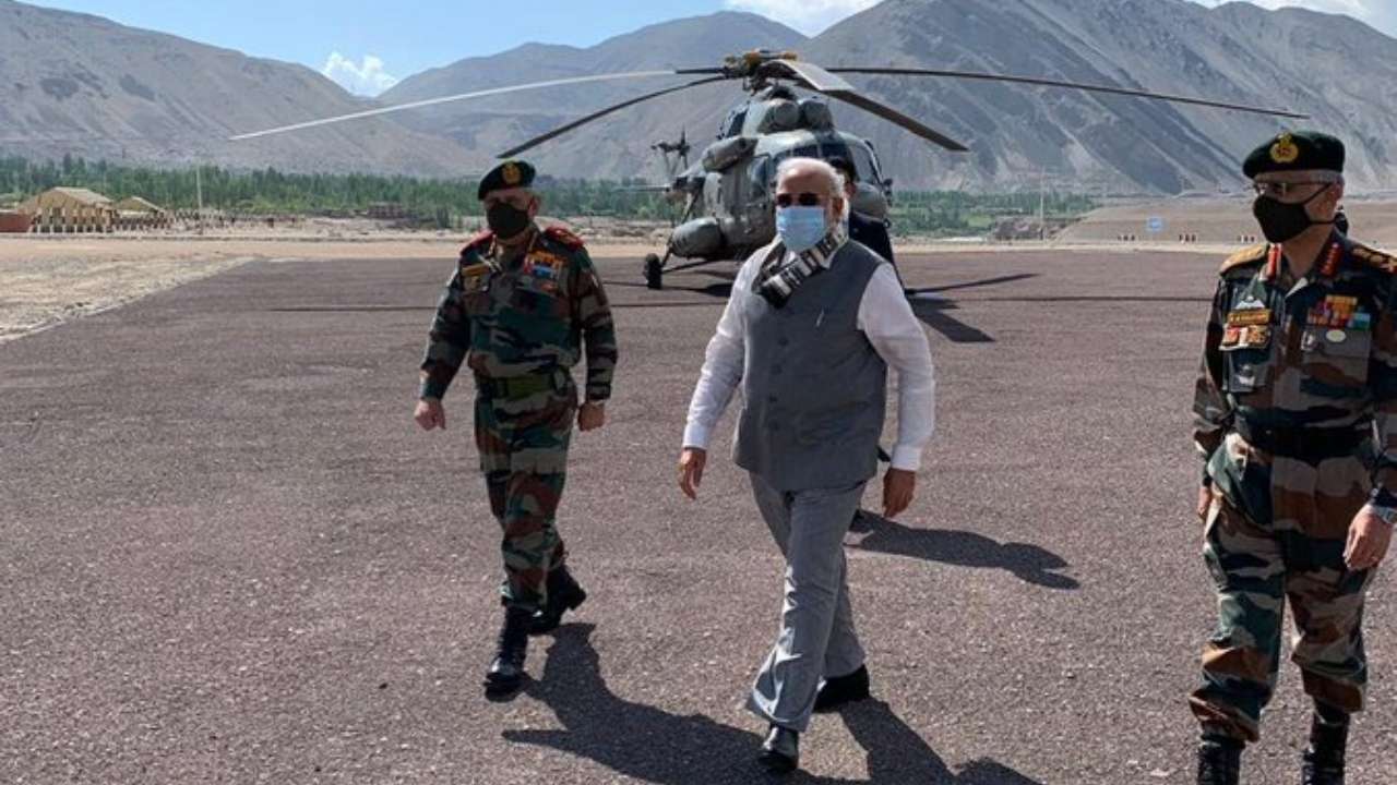 PM Modi's visit comes in wake of Rajnath Singh's rescheduled sojourn in Leh